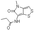 金丝菌素分子结构 (CAS 574-95-8)