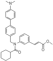 结构式 CAS# 574013-66-4, Fexaramine