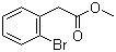 structure of CAS# 57486-69-8, 2-Bromobenzeneacetic acid methyl ester;Methyl (2-bromophenyl)acetate; Methyl o-bromophenylacetate