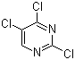 结构式 CAS# 5750-76-5, 2,4,5-三氯嘧啶; 2,5,6-三氯嘧啶