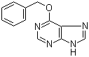结构式 CAS# 57500-07-9, 6-苄氧基嘌呤