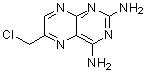 6-(Chloromethyl)-2,4-pteridinediamine molecular structure (CAS 57521-63-8)