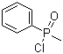 Methylphenylphosphinic chloride molecular structure (CAS 5761-97-7)