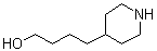 structure of CAS# 57614-92-3, 4-Piperidinebutanol;4-(Piperidin-4-yl)butan-1-ol