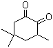 structure of CAS# 57696-89-6, 3,5,5-Trimethylcyclohexane-1,2-dione;3,5,5-Trimethyl-1,2-cyclohexanedione