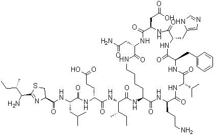 杆菌肽 B1a分子结构 (CAS 57762-79-5)