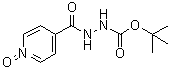 4-吡啶羧酸 2-[叔丁氧羰基]酰肼 1-氧化物分子结构 (CAS 577778-86-0)