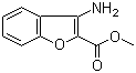 Methyl 3-aminobenzofuran-2-carboxylate molecular structure (CAS 57805-85-3)