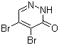 4,5-Dibromopyridazin-3-one molecular structure (CAS 5788-58-9)