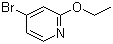 4-溴-2-乙氧基吡啶分子结构 (CAS 57883-26-8)