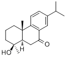 19-Nor-4-hydroxyabieta-8,11,13-trien-7-one molecular structure (CAS 57906-31-7)