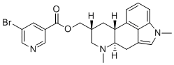 Nicergoline EP Impurity G molecular structure (CAS 57935-65-6)
