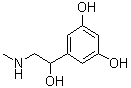 3,5-Dihydroxy-alpha-(methylaminomethyl)benzyl alcohol molecular structure (CAS 57959-90-7)