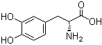structure of CAS# 5796-17-8, 3-Hydroxy-D-tyrosine;D-3,4-Dihydroxyphenylalanine; D-3-(3,4-Dihydroxyphenyl)alanine; D-3-Hydroxytyrosine; D-Dopa; beta-(3,4-Dihydroxy)-D-phenylalanine