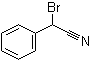 structure of CAS# 5798-79-8, alpha-Bromobenzeneacetonitrile;2-Bromo-2-phenylacetonitrile; BBC; Camite; alpha-Bromo-alpha-tolunitrile; alpha-Bromobenzyl cyanide; alpha-Bromobenzylnitrile; alpha-Bromophenylacetonitrile