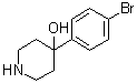 结构式 CAS# 57988-58-6, 4-(4-溴苯基)-4-哌啶醇