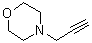 structure of CAS# 5799-76-8, N-Propargylmorpholine;3-(N-Morpholinyl)propyne; 3-Morpholino-1-propyne; 4-(2-Propynyl)morpholine; 4-Propargylmorpholine; N-(2-Propynyl)morpholine