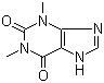 茶碱分子结构 (CAS 58-55-9)