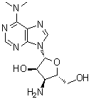Stylomycin aminonucleoside molecular structure (CAS 58-60-6)