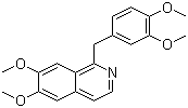 structure of CAS# 58-74-2, Papaverine;1-(3,4-Dimethoxybenzyl)-6,7-dimethoxyisoquinoline