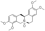 (7R,13aS)-5,8,13,13a-Tetrahydro-2,3,9,10-tetramethoxy-6H-dibenzo[a,g]quinolizine 7-oxide molecular structure (CAS 58000-48-9)