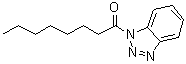 structure of CAS# 58068-80-7, 1-Octanoylbenzotriazole;N-Octanoylbenzotriazole