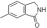 structure of CAS# 58083-55-9, 6-Methyl-1-isoindolinone;6-Methyl-2,3-dihydroisoindol-1-one; 6-Methylphthalimidine