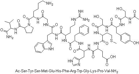促黑激素分子结构 (CAS 581-05-5)