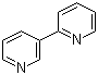 structure of CAS# 581-50-0, 2,3'-Bipyridine