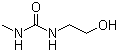 N-(2-Hydroxyethyl)-N'-methylurea molecular structure (CAS 58168-06-2)