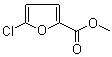 5-Chloro-2-furancarboxylic acid methyl ester molecular structure (CAS 58235-81-7)