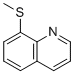 structure of CAS# 5825-25-2, 8-(Methylthio)quinoline