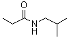 结构式 CAS# 5827-75-8, N-异丁基丙酰胺