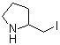 2-(碘甲基)吡咯烷分子结构 (CAS 5831-73-2)
