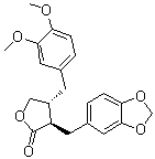 Kusunokinin molecular structure (CAS 58311-20-9)