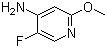 structure of CAS# 58381-05-8, 5-Fluoro-2-methoxy-4-pyridinamine