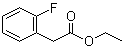 structure of CAS# 584-74-7, 2-Fluorobenzeneacetic acid ethyl ester;(2-Fluorophenyl)acetic acid ethyl ester; Ethyl 2-fluorobenzeneacetate; Ethyl 2-fluorophenylacetate; Ethyl o-fluorophenylacetate