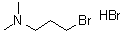 3-Bromo-N,N-dimethyl-1-propanamine hydrobromide molecular structure (CAS 5845-30-7)