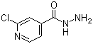 2-Chloroisonicotinohydrazide molecular structure (CAS 58481-04-2)