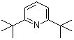 结构式 CAS# 585-48-8, 2,6-二叔丁基吡啶