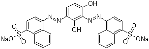 结构式 CAS# 5850-16-8, 酸性棕 14