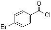 结构式 CAS# 586-75-4, 4-溴苯甲酰氯; 对溴苯甲酰氯