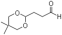 3-(5,5-Dimethyl-1,3-dioxan-2-yl)-1-propanal molecular structure (CAS 58697-03-3)