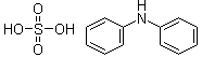 Diphenylamine sulfate molecular structure (CAS 587-84-8)