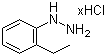 structure of CAS# 58711-02-7, 2-Ethylphenylhydrazine hydrochloride