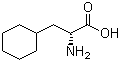 结构式 CAS# 58717-02-5, D-环己基丙氨酸; (2R)-2-氨基-3-环己基丙酸