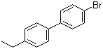 结构式 CAS# 58743-79-6, 4-溴-4'-乙基联苯