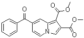 7-Benzoyl-1,2-indolizinedicarboxylic acid 1,2-dimethyl ester molecular structure (CAS 58747-64-1)