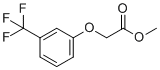 structure of CAS# 588-26-1, Methyl 2-(3-(trifluoromethyl)phenoxy)acetate