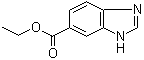 1H-Benzimidazole-6-carboxylic acid ethyl ester molecular structure (CAS 58842-61-8)